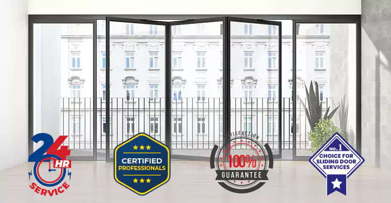 Sliding Accordion Door Repair in Greenacres