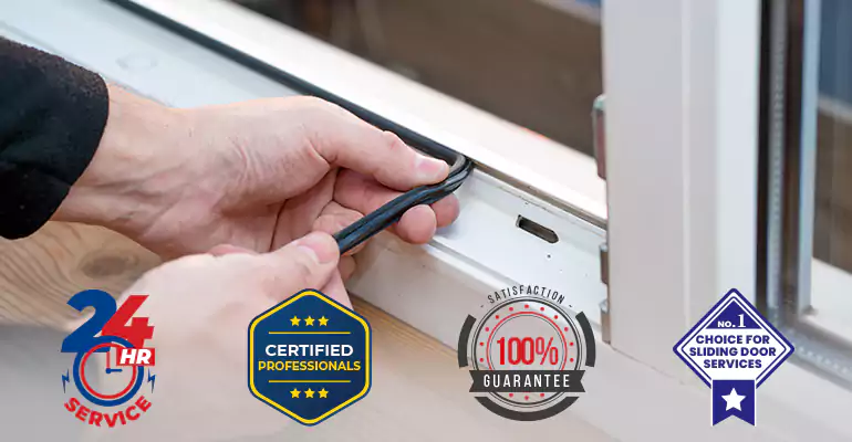 Sliding Glass Door Track Repair and Cost Estimate in Greenacres